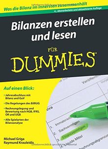 Bilanzen erstellen und lesen für Dummies