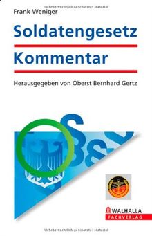 Soldatengesetz Kommentar