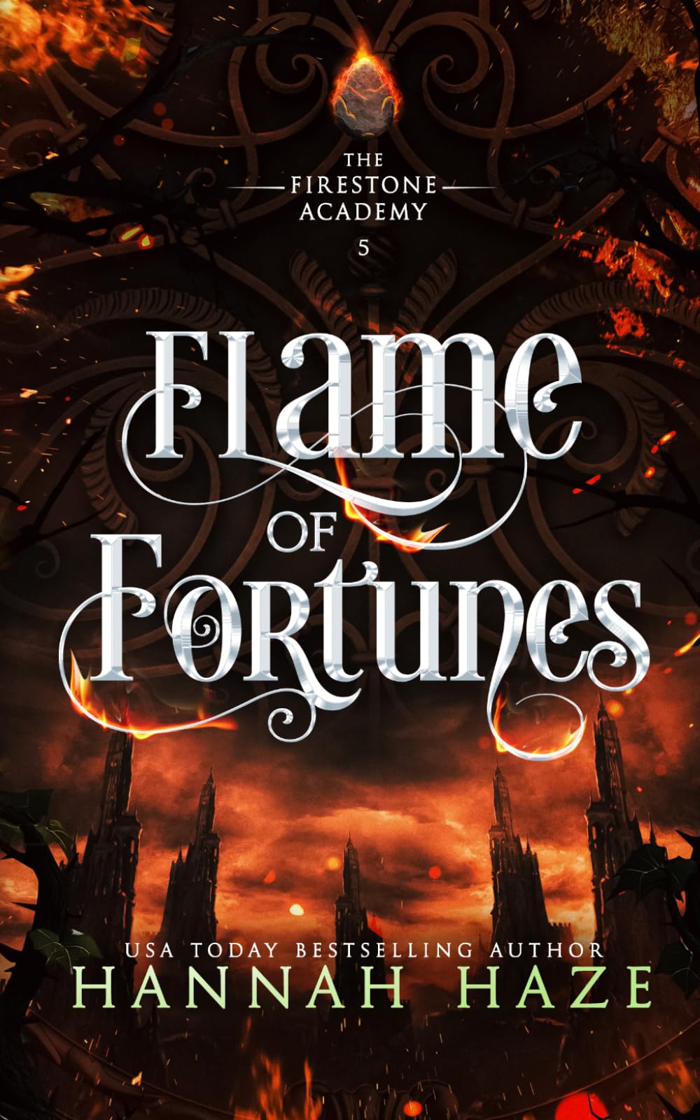 Flame of Fortunes: A Why-Choose Fantasy Romance (The Firestone Academy, Band 5)