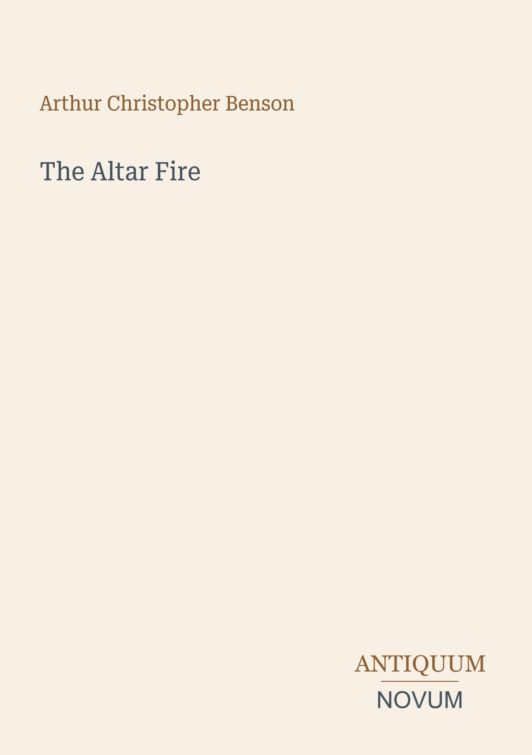 The Altar Fire