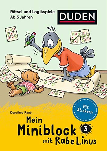 Mein Miniblock mit Rabe Linus - Rätsel und Logikspiele (Duden Miniblöcke)