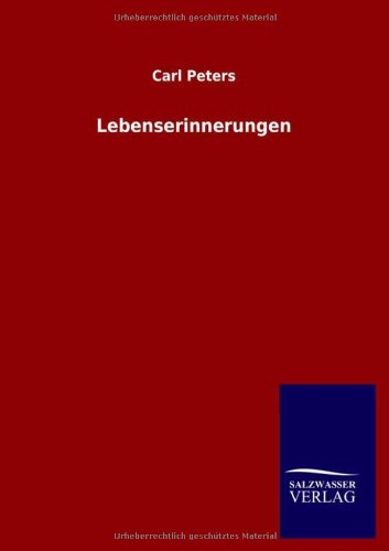 Lebenserinnerungen