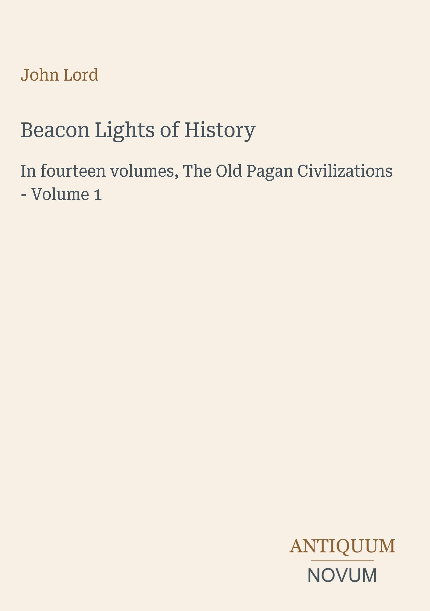 Beacon Lights of History