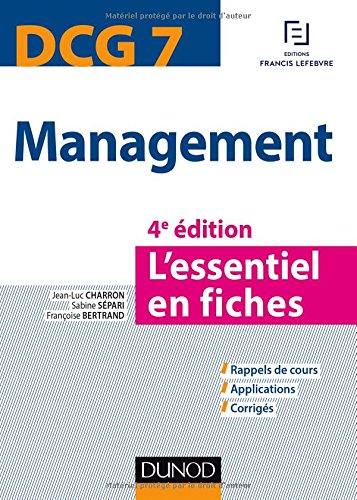 Dcg 7 Management : L'essentiel En Fiches