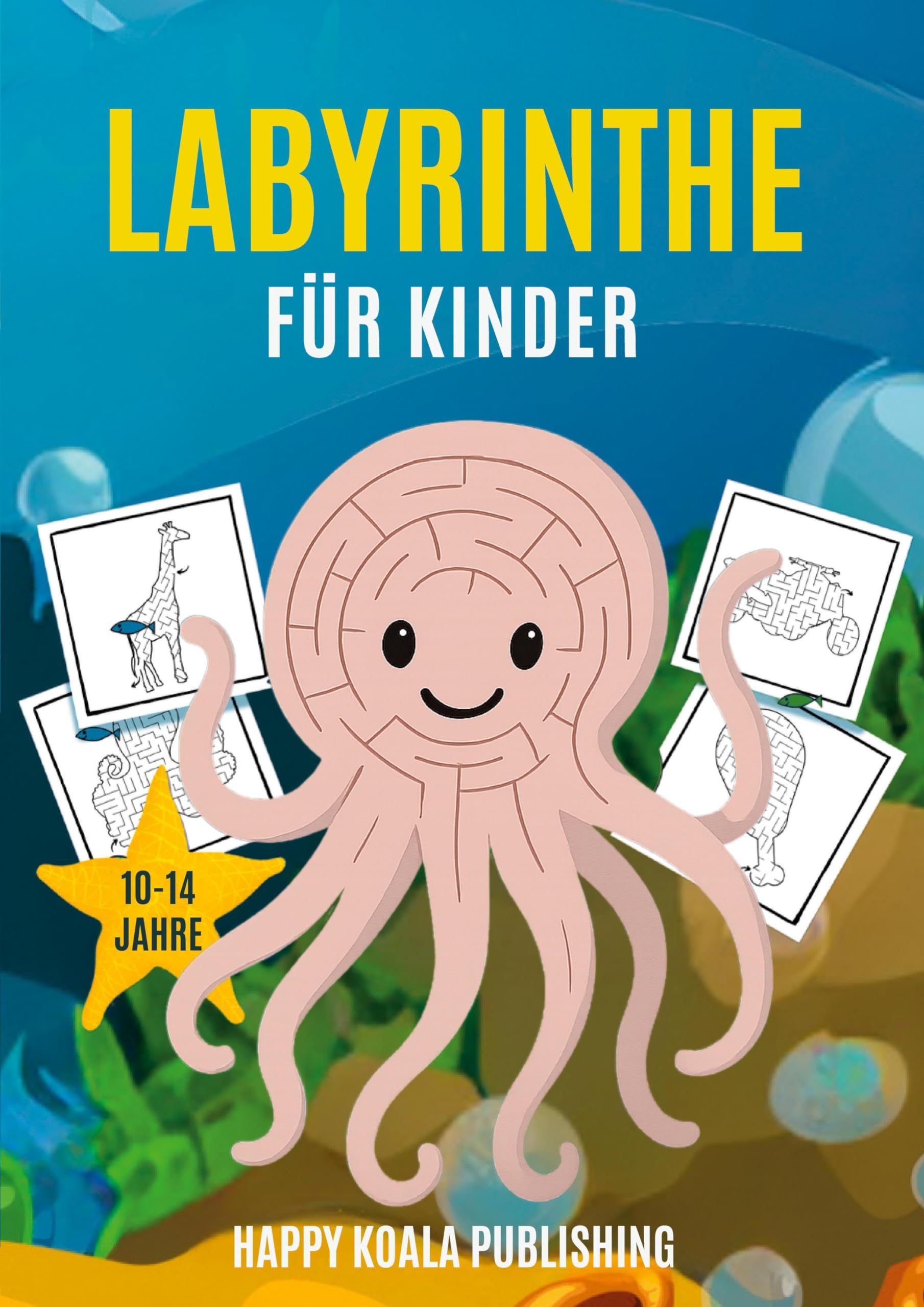 Labyrinthe für Kinder 10-14 jahre: Über 80 knifflige Labyrinthe mit Lösungen - Trainiert logisches Denken & Konzentration - Für kluge Köpfe von 10 bis 14 Jahren