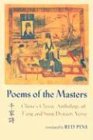 unbekannt Poems Of The Masters, China's Classic Anthology Of T'Ang And Sung Dynasty Verse