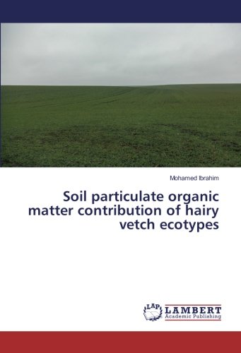 Soil particulate organic matter contribution of hairy vetch ecotypes