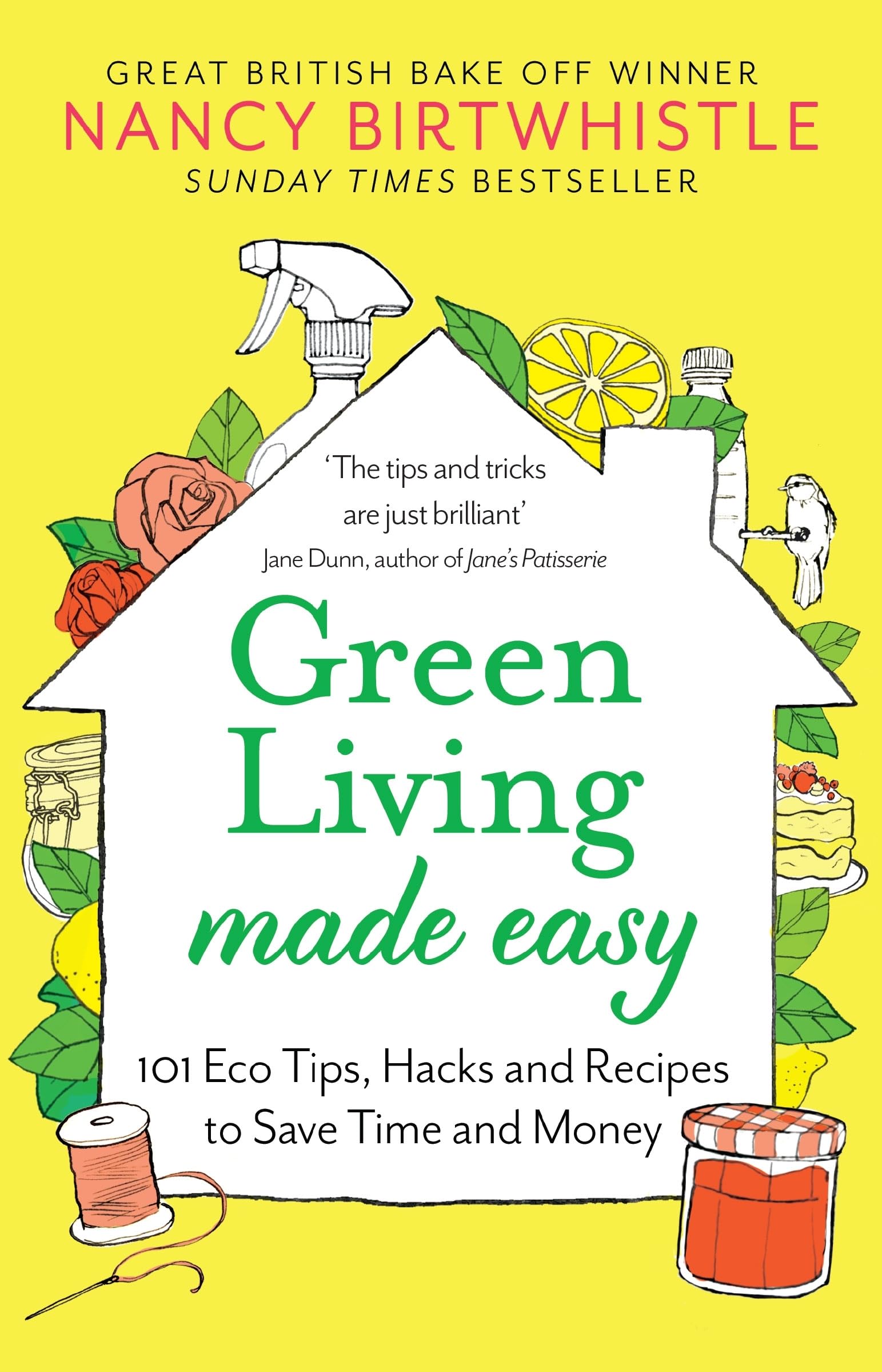 Nancy Birtwhistle Green Living Made Easy, 101 Eco Tips, Hacks And Recipes To Save Time And Money