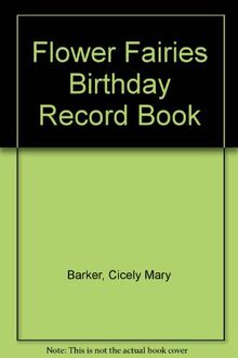 Flower Fairies Birthday Record Book