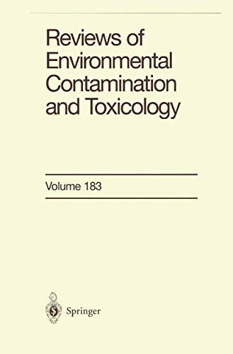 Reviews of Environmental Contamination and Toxicology (Reviews of Environmental Contamination and Toxicology, 183, Band 183)
