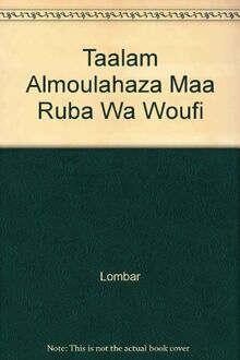 TAALAM ALMOULAHAZA MAA RUBA WA WOUFI von Lombar | Buch | Zustand gut