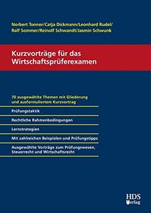 Kurzvorträge für das Wirtschaftsprüferexamen