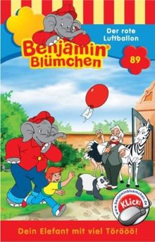 Benjamin Bluemchen - Folge 89: Der rote Luftballon [Musikkassette] [Musikkassette]