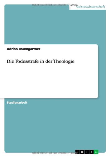 Die Todesstrafe in der Theologie