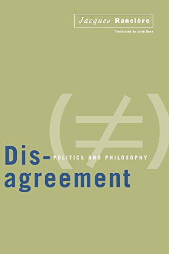 Disagreement: Politics and Philosophy