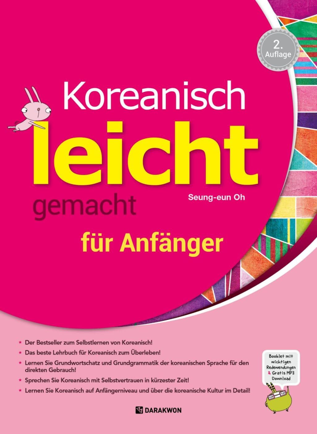Koreanisch leicht gemacht Anfänger A1-A2, 2nd ed. Kursbuch mit Audios