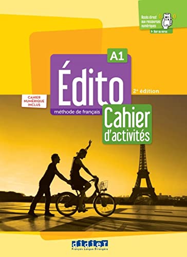 Édito A1 2e édition Cahier dactivités + code numérique