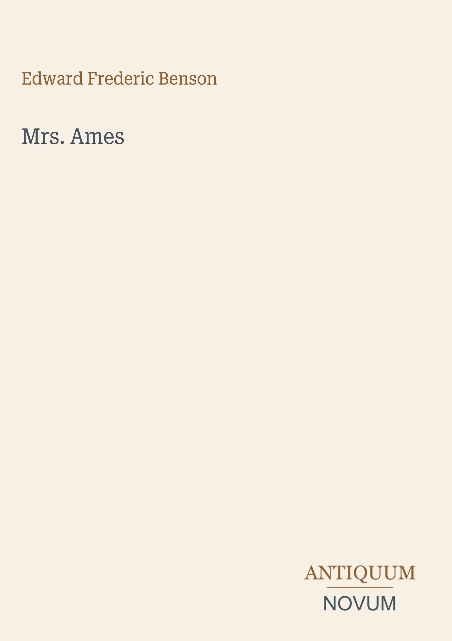 Mrs. Ames