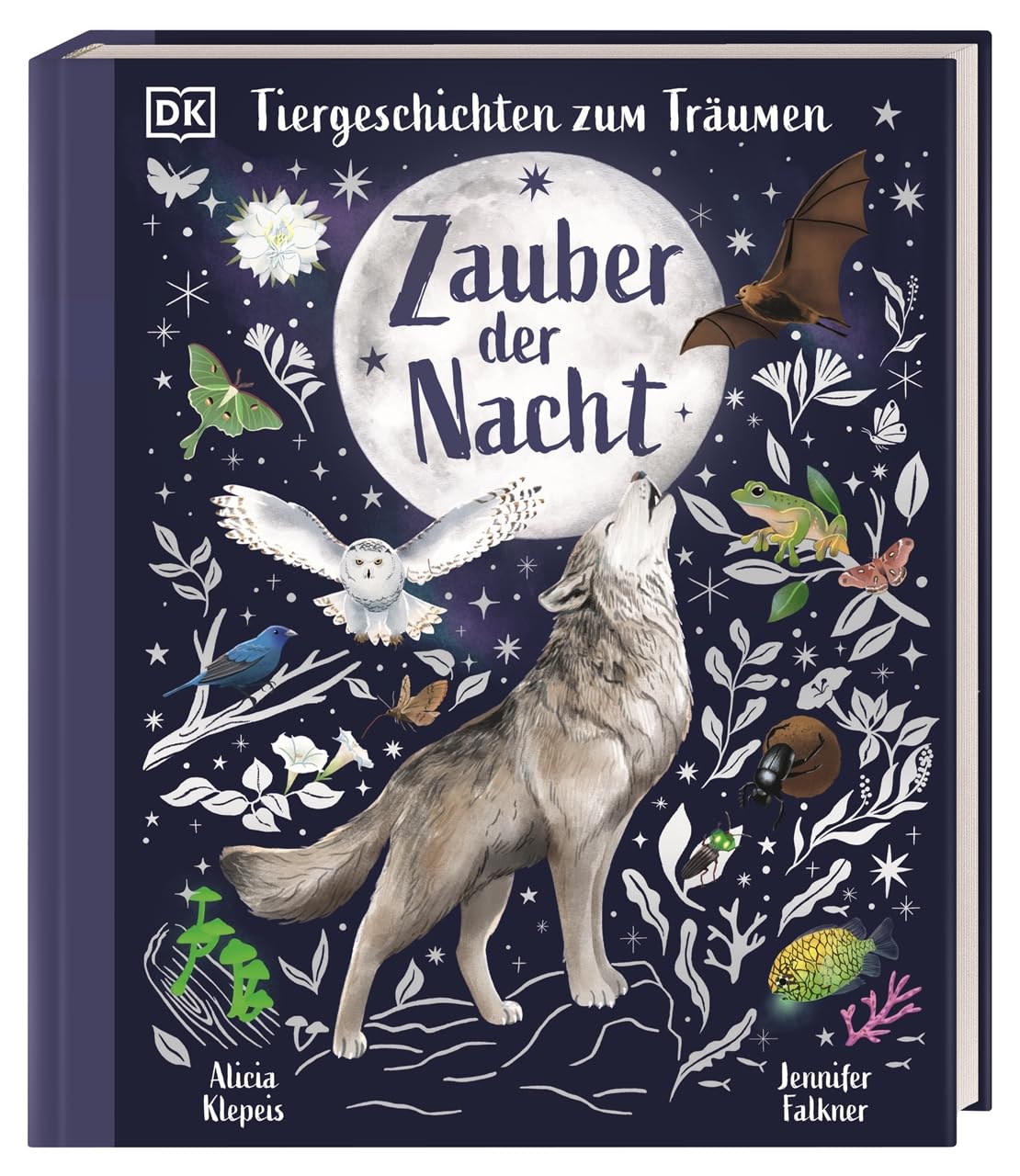 Tiergeschichten zum Träumen. Zauber der Nacht: 15 Vorlesegeschichten über nachtaktive Tiere mit spannendem Sachwissen. Für Kinder ab 5 Jahren