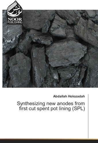 Synthesizing new anodes from first cut spent pot lining (SPL)