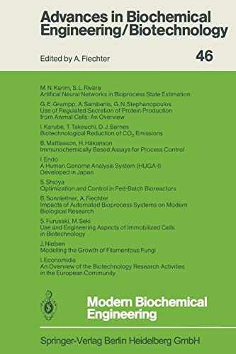 Modern Biochemical Engineering (Advances in Biochemical Engineering/Biotechnology, 46, Band 46)