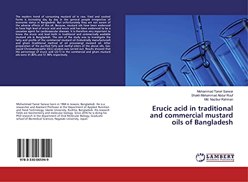 Erucic acid in traditional and commercial mustard oils of Bangladesh