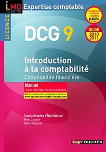 DCG 9 : introduction à la comptabilité : comptabilité financière