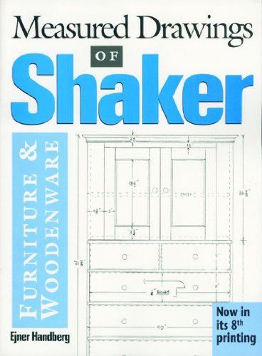 Ejner Handberg Measured Drawings Of Shaker Furniture And Woodenware