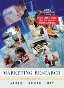 Marketing Research: International Edition