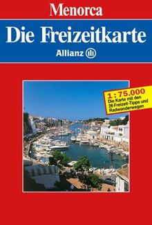 Die Allianz Freizeitkarte Menorca  1:75 000