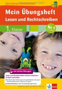 Klett Mein Übungsheft  Lesen + Rechtschreiben 1. Klasse: Deutsch (Die kleinen Lerndrachen)