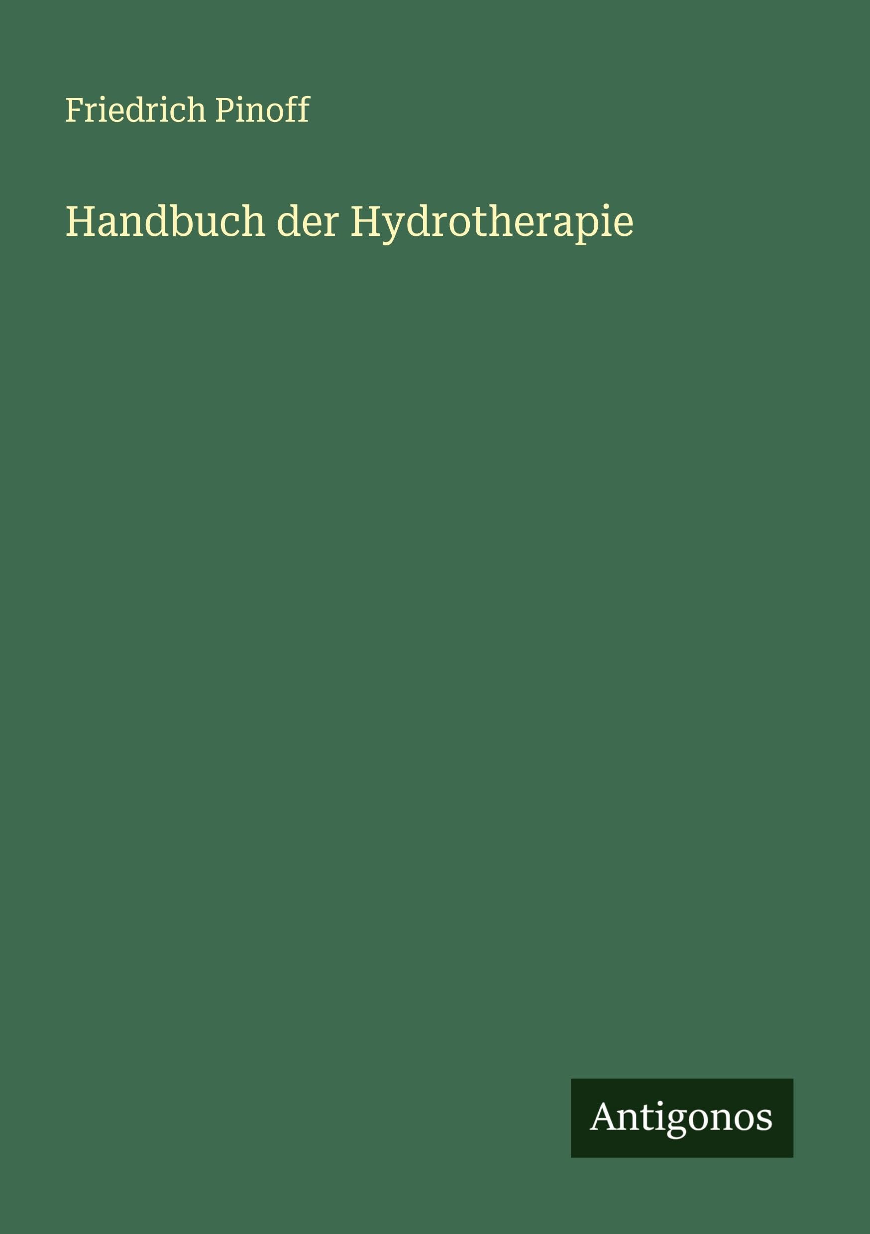 Handbuch der Hydrotherapie