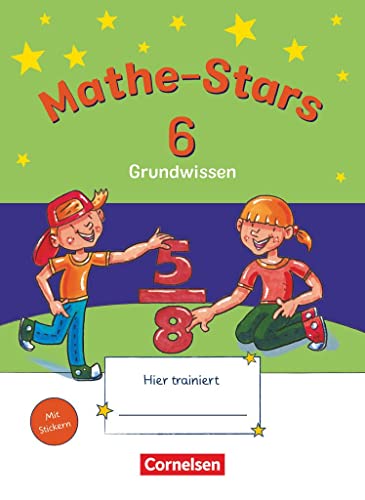 Mathe-Stars   Mathe-Stars - Grundwissen - 6 Schuljahr Kartoniert (TB)