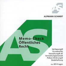 Memo- Check Öffentliches Recht. CD- ROM für Windows 95/98/ NT 4.0