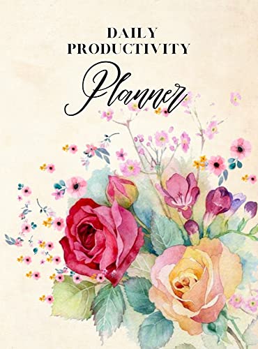 Undated Daly Productivity Planner 2022: Track Appointments, To Do List, Mood Tracker, Meal Tracker, Checklists