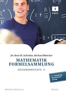 Mathematik Formelsammlung: Sekundarstufe II
