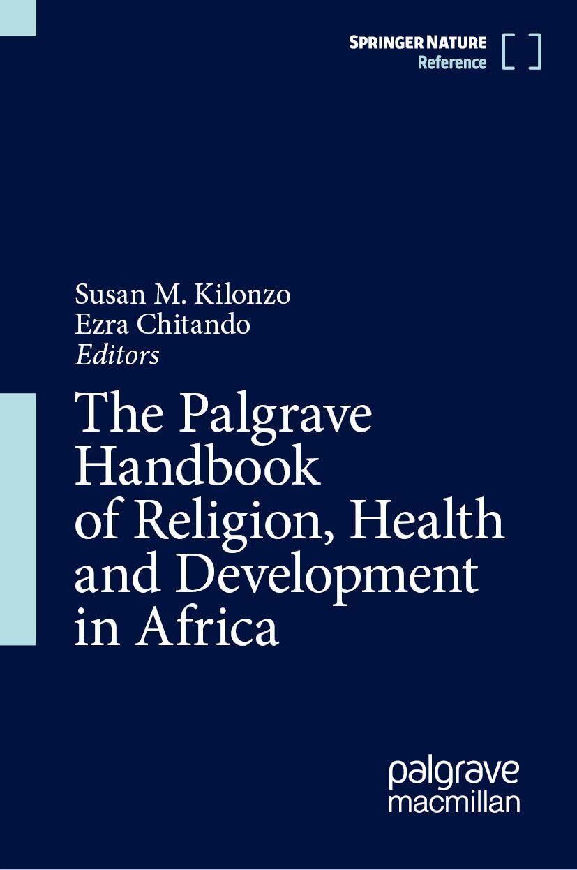 The Palgrave Handbook of Religion, Health and Development in Africa - Neuware