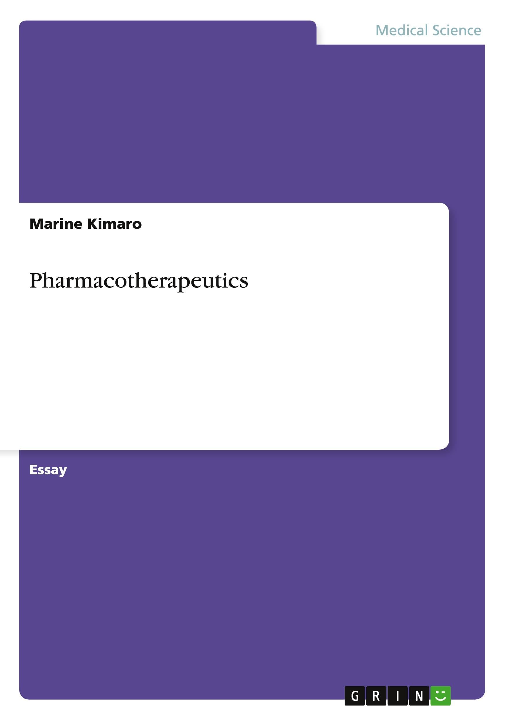 Pharmacotherapeutics