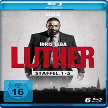 Luther - Die komplette Serie (Staffel 1-5) LTD. [Blu-ray]