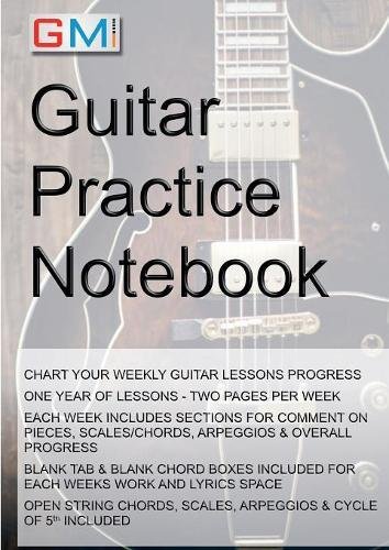 Brockie, Mr Ged Guitar Practice Notebook