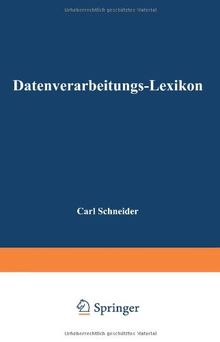 Datenverarbeitungs-Lexikon