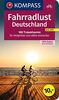 KV FL 6000 Fahrradlust Deutschland: Großes Fahrradbuch mit 100 Tagestouren, GPX-Daten zum Download. (KOMPASS-Fahrradführer, Band 6000)