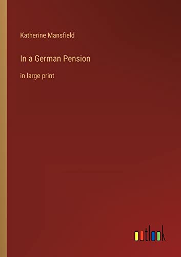 In a German Pension: in large print