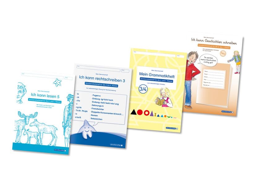 Meine Lernbox 4 - Deutsch - Fit für das 4. Schuljahr: Übungsmaterialien 4. Klasse für zu Hause und im Unterricht