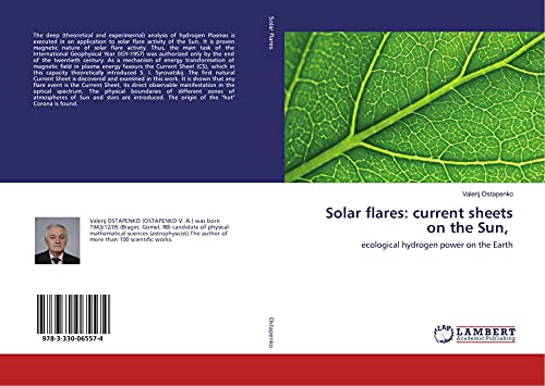 Solar flares: current sheets on the Sun,: ecological hydrogen power on the Earth