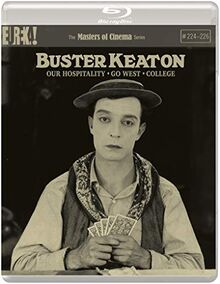 BUSTER KEATON: OUR HOSPITALITY / GO WEST / COLLEGE (Masters of Cinema) STANDARD EDITION BLU-RAY