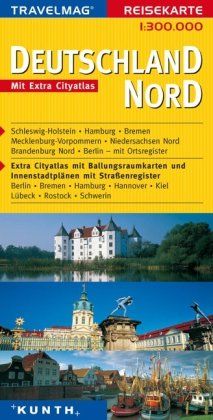 Reisekarte : Deutschland Nord