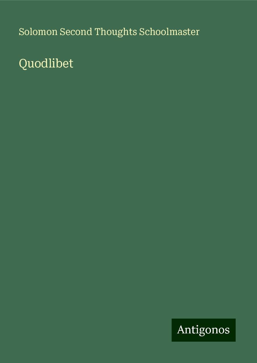 Quodlibet