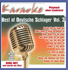 Best of deutsche Schlager Vol.3 - Karaoke