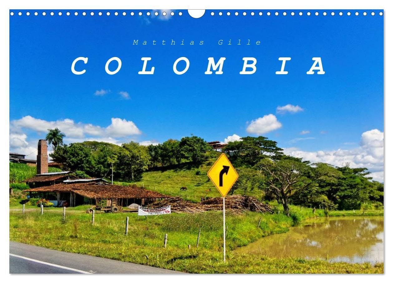 Colombia / UK-Version (Wall Calendar 2027 DIN A3 landscape), CALVENDO 12 Month Wall Calendar